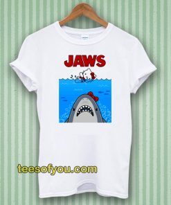 jaws hello kitty t shirt