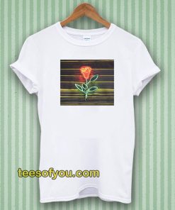 louis tomlinson neon rose t-shirt