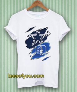 Dallas Cowboys and Duke Blue Devils T-Shirt
