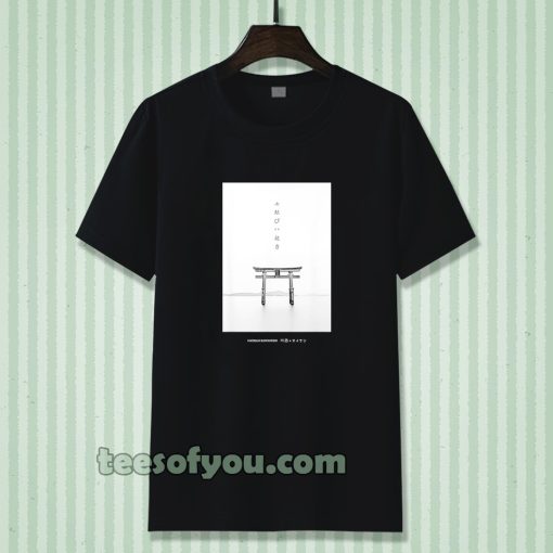 Japanese Aesthetic Torii Arch Tshirt