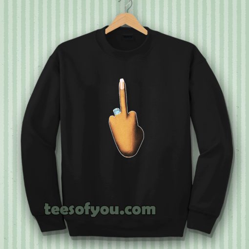 KIM finger fuck Sweatshirt