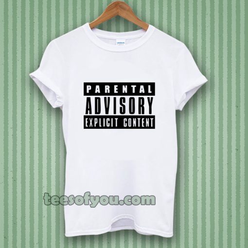 Parental Advisory Explicit Content t-shirt