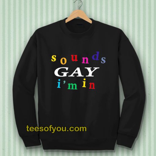 SOUND gay i'm in sweatshirt