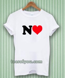 NO LOVE T-SHIRT