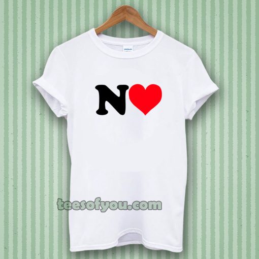 NO LOVE T-SHIRT