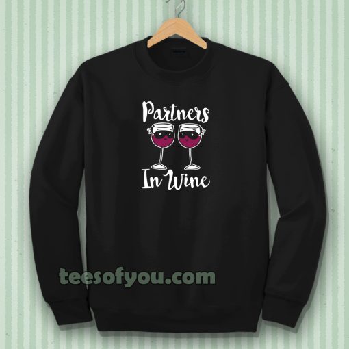 Partners-In-Wine-Sweatshirt Women's