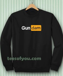 Porn Hub GUN DAM Sweatshirts