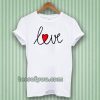 RED LOVE T-shirt