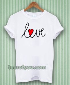 RED LOVE T-shirt