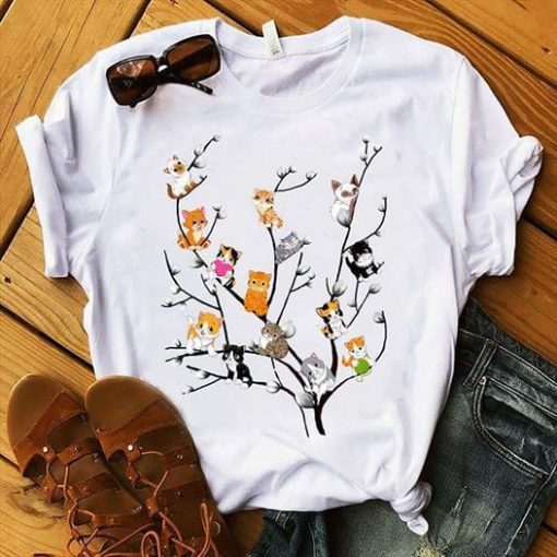 Cute Cat Tree T-Shirt