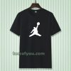 Funny Fat Air Jordan Black T-Shirt