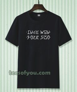 Hidden Message Japanese Fuck You T-shirt