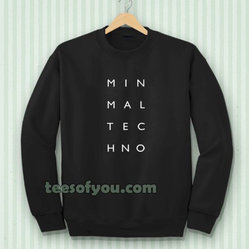 Minimal Techno Sweatshirt