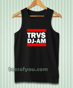 TRVS DJ-AM Black Tanktop