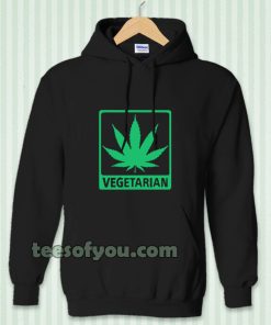 Vegetarian Marijuana Hoodie