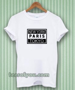 new york paris tokyo Tshirt