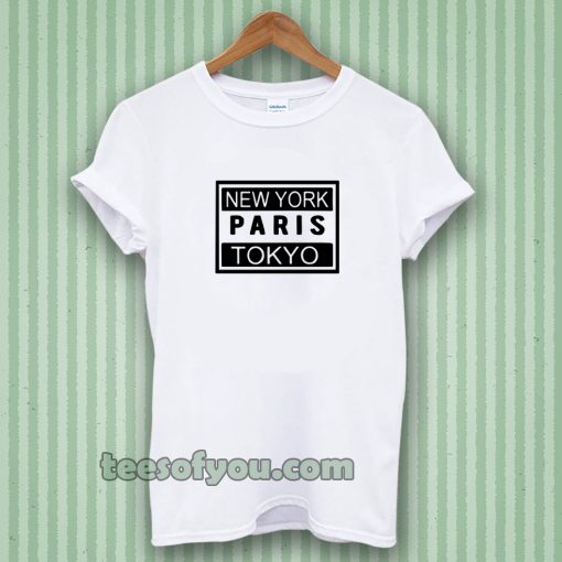 new york paris tokyo Tshirt