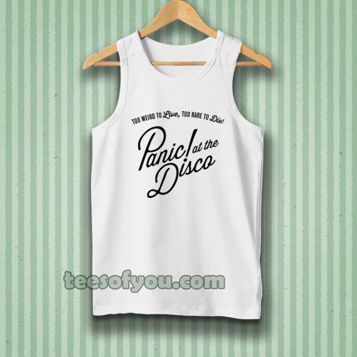 panic at the disco White Tanktop