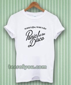 panic at the disco White Tshirt