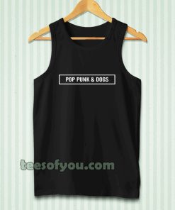 pop punk and dogs tanktop