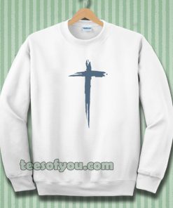 Cross Graphic Tee Sweatshirt