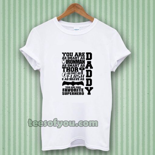 Daddy Superhero T-Shirts