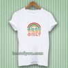 Good Vibes Only Rainbow Tshirt