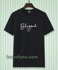Blessed Cursive T-shirt