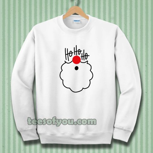 Ho Ho Ho With Santa Sweatshirt