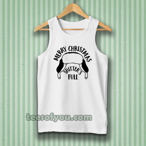 MERRY CHRISMAST SHITTER'S FULL Tanktop