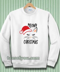 Meowy christmas Sweatshirt