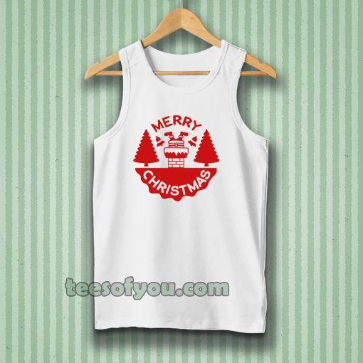 Merry Chrismast Design Tanktop TPKJ3