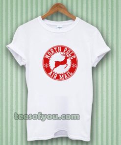 North Pole Air Mail T-shirt