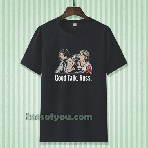 Good Talk Russ Black T-Shirt TPKJ3