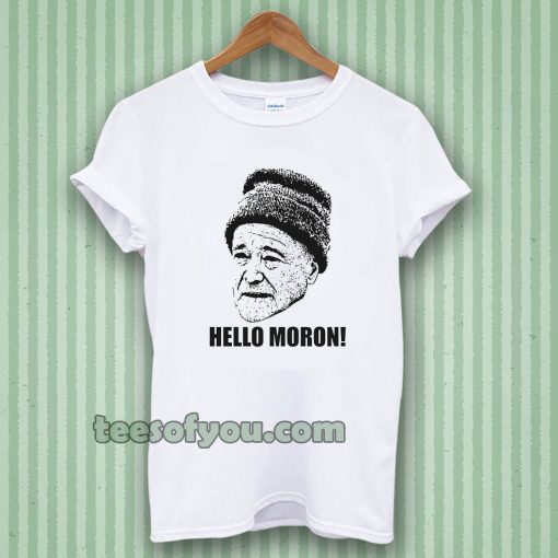 Grumpy Old Men Movie Quote Hello Moron 90s Fan T Shirt TPKJ3