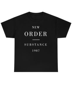 New Order Substance 1987 T shirt TPKJ3