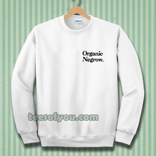 Organic Negrow Sweatshirt White TPKJ3