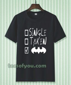 Single Taken Batman T-shirt TPKJ3