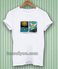 Starcrossed Lover Tarot Card T-Shirt TPKJ3