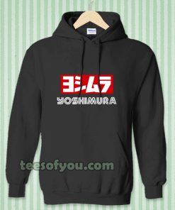 Yoshimura Japanese Black Hoodie UNISEX TPKJ3