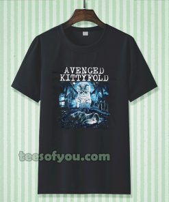 Avenged Kitty Fold T shirt TPKJ3