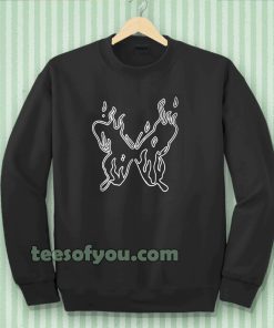 Butterfly Graphic Sweatshirt TPKJ3