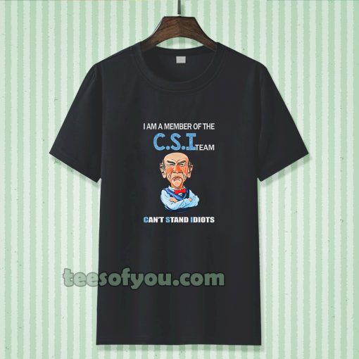 Jeff Dunham Walter I Am a Member Of The CSI T Shirt TPKJ3