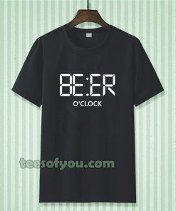 beer o'clock t-shirt unisex TPKJ3