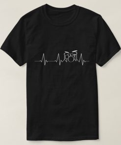 Drummer Heartbeat T-shirt TPKJ3