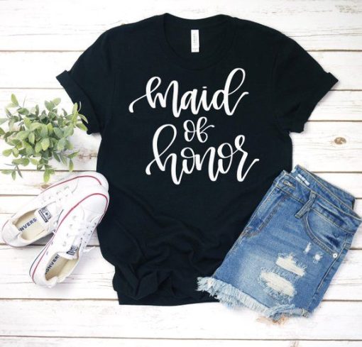 Maid of Honor T-Shirt TPKJ3