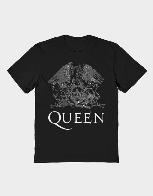 Queen White Logo Unisex Tee TPKJ3