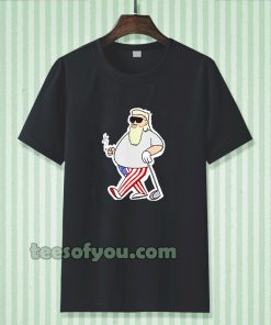 Smokin’ John Daly Sticker T-Shirt TPKJ3