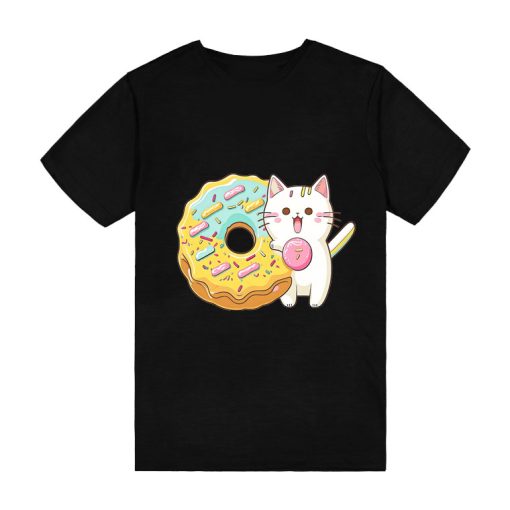 donut cat T-Shirt TPKJ3