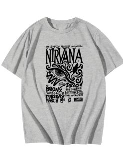 Live Nirvana Concert Chronology T-Shirt TPKJ3